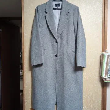 그레이 롱 코트