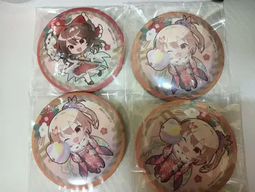 동방Project 럭키 캔뱃지 하쿠레이 레이무 후란도르 스칼렛