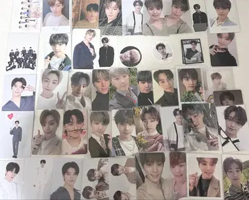 SEVENTEEN DINO 트레이딩 카드 캔뱃지 아크릴 스탠드 세트