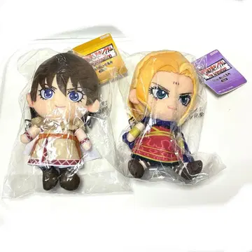 미개봉 춘추전국 대전 킹덤 chibi 봉제 인형 2개 세트