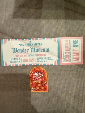 Mrs. GREEN APPLE 원더 뮤지엄 입장객 특전