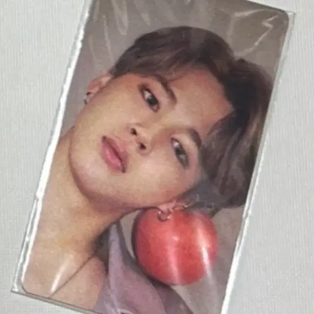 방탄소년단 지민 윙즈 컨셉북 렌티큘러 포카