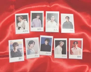 SnowMan RAYS 앨범 구매 혜택 폴라로이드 전종