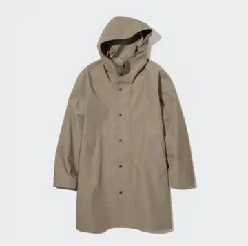 특대 사이즈 유니클로 블록 테크 코트 발수 가공 후드 후드티