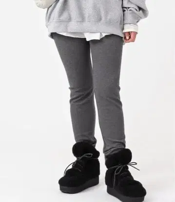 AP STUDIO New 모이스트 웜 레깅스 38 그레이