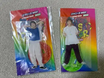 WEST 아크릴 스탠드 4개 세트