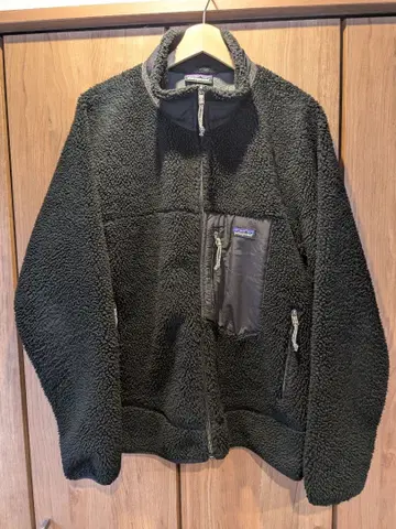 파타고니아 클래식 레트로X 자켓 올 블랙 L 가디건