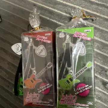 레어 hide 미니 기타 키링 3종 세트