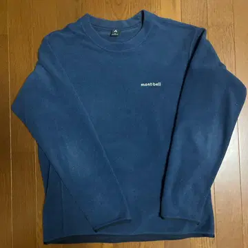 몽벨 네이비 니트 스웨터 M