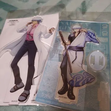 은혼 긴파치 빅 아크릴 스탠드 전투 전 A 아크릴 스탠드 2점