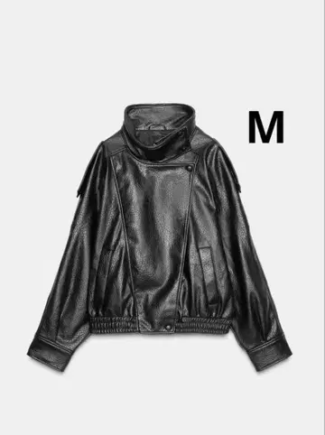 ZARA 자라 페이크 가죽 자켓 완판템