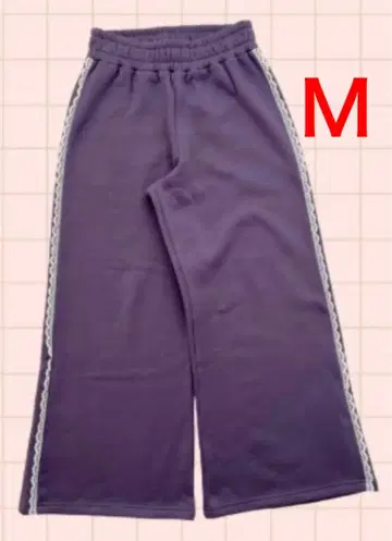 시마무라 ayano 콜라보 레이스 사용 스웨트 팬츠