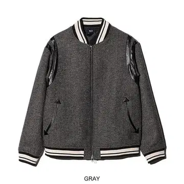 새상품급 그램 바시티 자켓