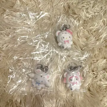 산리오 메지루시 액세서리 포근포근 스노우