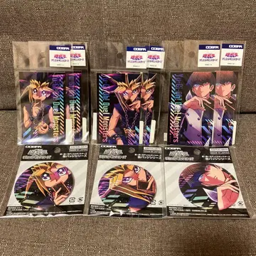 유희왕 듀얼몬스터즈 캔뱃지 미니 스티커 최강의 결투자ver.