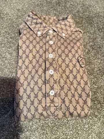 JACK BUNNY 긴팔 셔츠 브라운 골프