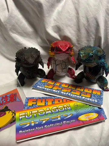 Painter net 후토아곤 소프트 비닐 피규어 3체 세트