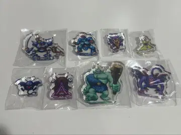 드래곤 퀘스트 미니 아크릴 블록 컬렉션 도트 몬스터즈 8개 세트