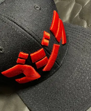 고질라 로고 자수 디자인 야구 모자