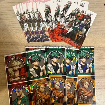 최강 점프 1월호 부록 히로아카 나의 히어로 아카데미아 4세트