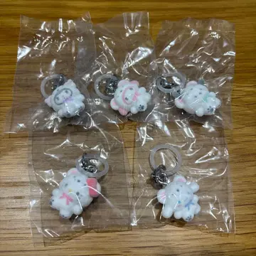 메지루시 액세서리 산리오 캐릭터즈 포근 스노우 5종 세트