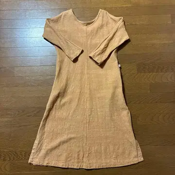 새상품급 [ 우사토 ] 사토 우사부로 usaato 원피스 초목 염색 수직