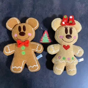 디즈니 크리스마스 2009 진저브레드맨 쿠키 봉제 인형