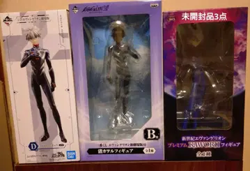 미개봉품 신세기 에반게리온 나기사 카오루 피규어 3체 세트