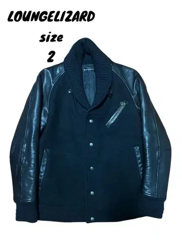 LOUNGELIZARD 라운지 리자드 신살레이트 숄 바시티 자켓