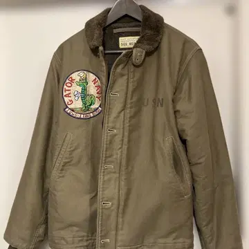 U.S. Navy Gator Navy 밀리터리 자켓 M