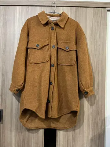 카멜 코트 자켓 미사용 새상품 eversii ce