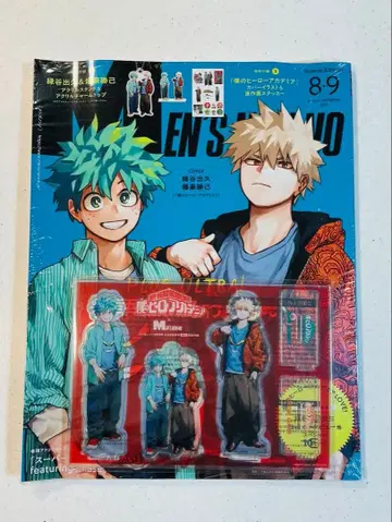 MEN'S NON-NO 히로아카 부록 아크릴 스탠드 & 참 포함