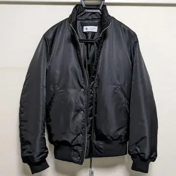 SHIPS 스탠드 카라 MA-1 집업 블루종