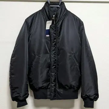 SHIPS 스탠드 카라 MA-1 집업 블루종