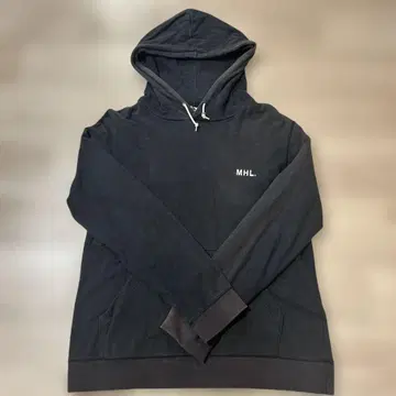 [ MHL. ] 후드티 후드 부착 L 사이즈