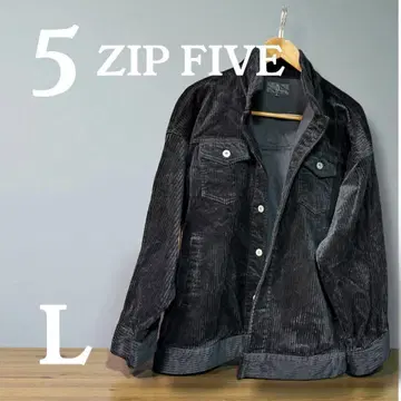 ZIP FIVE 남성용 코듀로이 자켓 사이즈 [ L ]