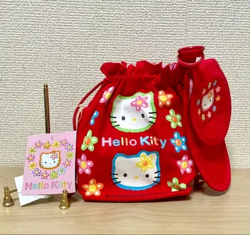 헬로키티 복조리 파우치 포함 택 포함 새상품 카오하나 키티