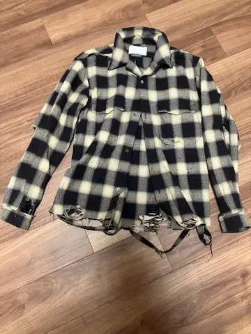 sugarhill OMBRE CRASHED SHIRT 22AW