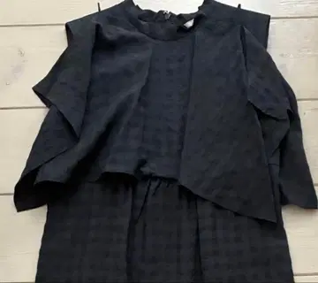 선착순! CLANE 블랙 롱 드레스 플레어 슬리브