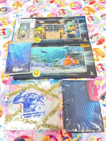 디즈니 픽사 HAPPY 복권 묶음 판매 6점 세트 미사용 새상품