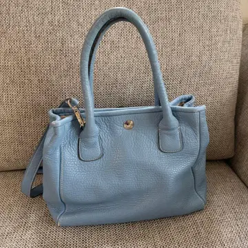 러셋 가죽 핸드백 숄더백