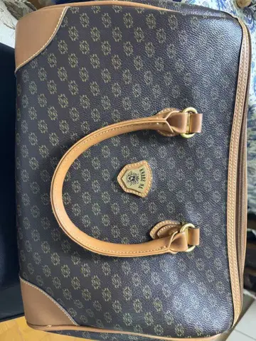 KNABE NA 보스턴 백 다크 브라운