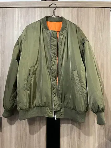 올리브 MA-1 자켓