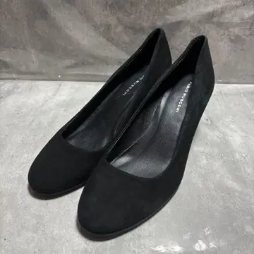 FABIORUSCONI 스웨이드 펌프스 23.5cm 힐 라운드토