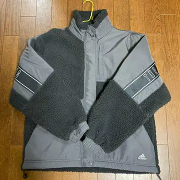 adidas 플리스 자켓 그레이