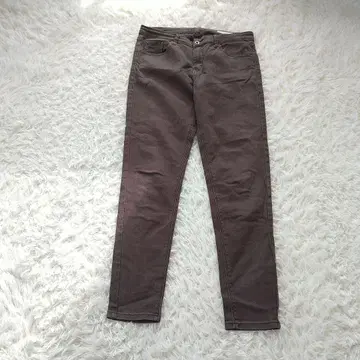 캐주얼 팬츠 치노 팬츠 스트레치 XL 브라운