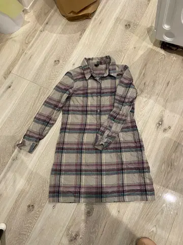 파타고니아 긴팔 셔츠 원피스