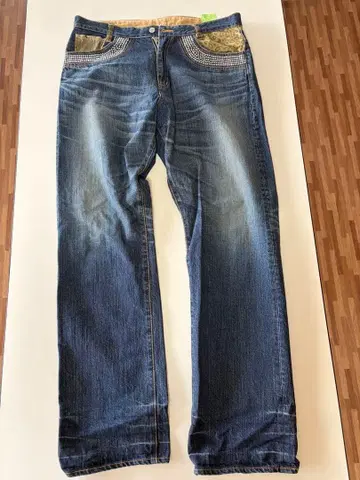 swagger 큐빅 스트레이트 데님 사이즈 34