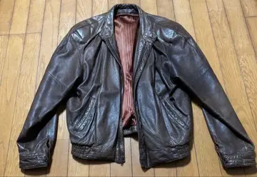 미사용품 가죽 자켓 S 사이즈
