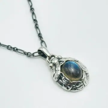 GEORG JENSEN 1997 래브라도 라이트 실버 목걸이 925